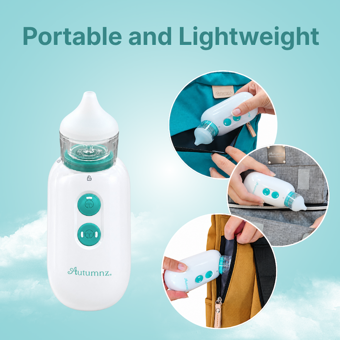Autumnz Rechargeable Electric Nasal Aspirator (MDA Approved) 6 month Warranty 宝宝鼻涕吸鼻器